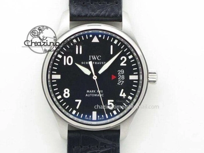 MIROTIME 0324 Portofino Automatic SS FKF 1:1 Best Edition Blue Dial on Blue Leather Strap A Cozy 7133